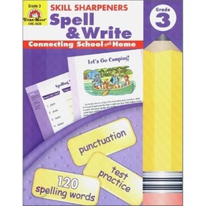 Skill Shapenes: Spell & Wite Gade 3 Wokbook, Evan-Moo Educational Publi...