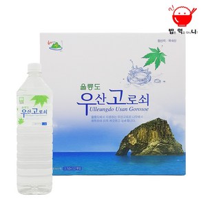 울릉도 우산 고로쇠 수액 고로쇠물 1.5L 6병 12병 500ml 24병, 24개