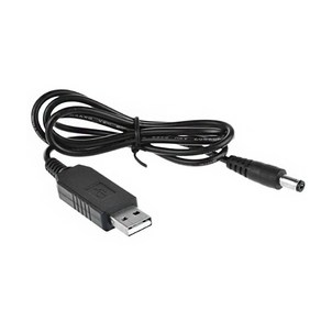 트리거 케이블 USB to DC 12V 1A 변환 보조배터리 QC 전원 젠더 출력 신호