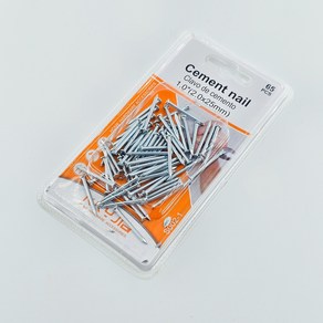 콘크리트 쇠못 25mm (65pcs), 1개