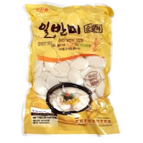 HACCP 국산쌀(일반미)떡국떡1kg 쌀떡 떡국, 1개, 1kg