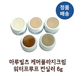 [정품배송] 마루빌츠 MALU WILZ 케머플라지크림 워터프루프 컨실러 6g 워터프루프 지속력좋은 맑고 화사한보정 추가구성 밀착커버 잡티커버 모공커버 쉐이딩, 4호 미디움 베이지, 1개
