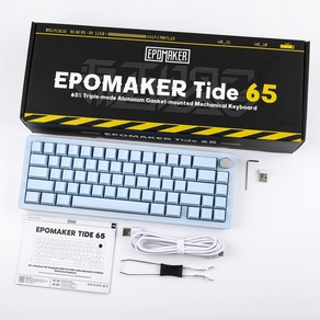 Epomaker Tide65 QMK/VIA 65% 풀알루미늄 유무선 기계식 게이밍 키보드