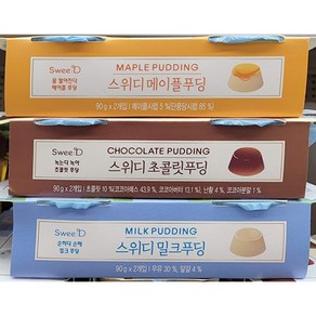 Swee:D 스위디 푸딩 메이플 푸딩, 180g, 1개