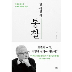 정세현의 통찰:국제질서에서 시대의 해답을 찾다