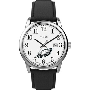 Timex 남성 NFL 필라델피아 이글스 이지 리더 38mm 시계