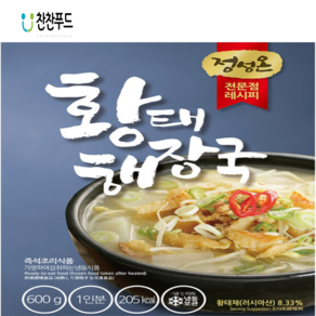 초원 황태해장국 600gx4팩, 600g, 4개