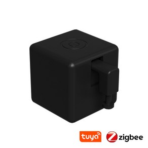 Tuya Zigbee 스마트 핑거봇 스위치 리모컨 차고 커튼 단추 푸셔 알렉사 구글 홈 음성 어시스턴트로 작동, 06 Black-Zigbee