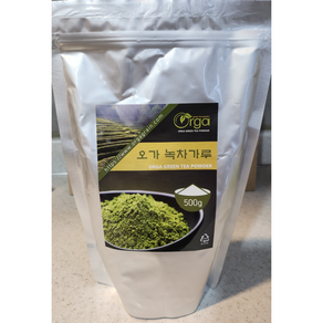 국내산 오가녹차가루(녹차 100%) 500G