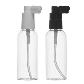 [허브스프레이] 헤어스프레이 20ml 30ml 50ml 60ml 75ml 80ml 100ml 헤어미스트용기, 80ml 투명용기, 1개