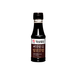 청정원 햇살담은 씨간장 양조간장 500ml 식품, 200ml, 1개