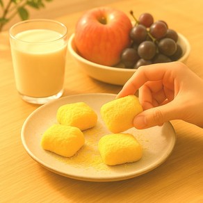 솔찬 생호박 인절미 HACCP 인증 건강한 쫀득 찹쌀떡, 10개, 50g