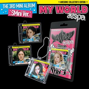 에스파 aespa - 미니3집 MY WORLD (SMini Ve.) / 스마트앨범 에스미니, Random Ve.