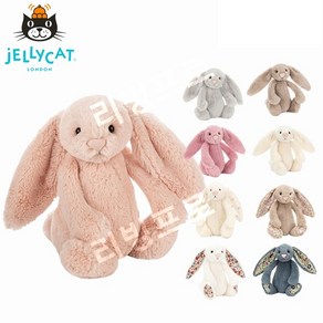 젤리캣 JELLYCAT 바쉬풀 버니 S사이즈 애착인형 토끼인형, 1개, 블로썸튤립버니, 18cm