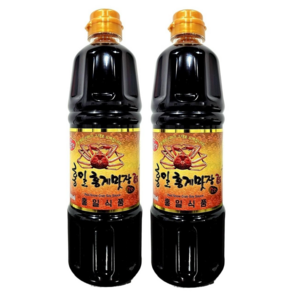 홍일점 홍게맛장소스골드 간장, 900ml, 2개