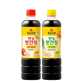 몽고 만능 맛간장 조림볶음 900ml+ 국찌개 900ml, 2개, 900ml