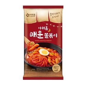 아워홈 매운쫄볶이 470g x 6 676109