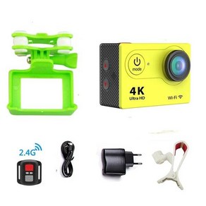 SYMA-x8po x8c X8W x8hw X8G 카메라 RC 드론 예비 부품 H9R 4K 울트라 HD 또는 sj7000, 02 YELLOW, 1개