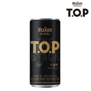 동서식품 맥심 티오피 블랙 200ml 30개입, 30개