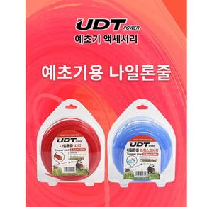 UDT 예초기날 나일론줄 예초기줄 벌초 사각 트위스트, 2.4mm-30M(트위스트형), 1개