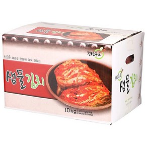 중국산김치(샘물포기김치) 10KG, 1개