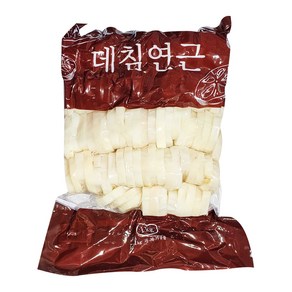 푸드라인_ 삶은 자숙연근, 1개, 1kg