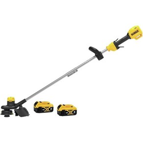 디월트 예초기 13인치 무선 트리머 키트(배터리 2개) Dewalt DCST925B, 1개