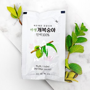 시골장터 개복숭아 즙 30포 100ml 무설탕 무첨가, 1개, 3L