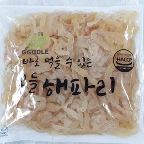 해파리 120g 500g 탈염 냉채 무침 즉석 손질 밀키트 이용