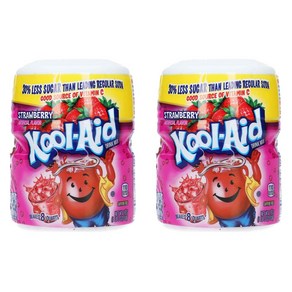 koolaid 쿨 에이드 딸기 드링크 믹스 파우더 분말 가루 538g 2개