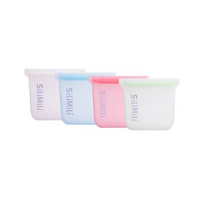 [실리밀리] 오리지널 스탠딩 실리콘지퍼백 500ml (전자레인지 냉동 열탕), 1개, 색상:라임 그린
