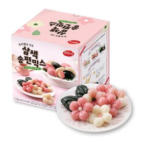 [화과방] 우리쌀로 만든 삼색송편믹스 / 70∼90개 송편만들기, 1개, 1190g