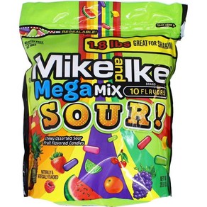 Mike and Ike Mega Mix Sou 816.5g(28온스), 816.5g, 1개