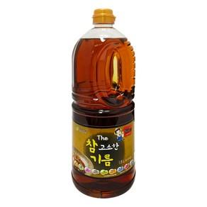 업소용 대용량 참깨 들깨 향미유 1.8L 맛기름 향기름, 1개