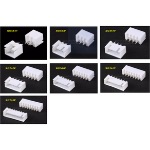 xh2.54mm 스트레이트 딥타입 콘넥터, 2P, 50개