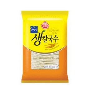 오뚜기 생 칼국수면 4인 냉장 600G, 1개, 1개