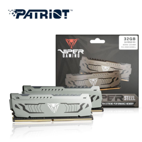 패트리어트 DDR4 32G PC4-25600 CL16 VIPER STEEL 3200MHz (16G*2) 듀얼패키지 파인인포