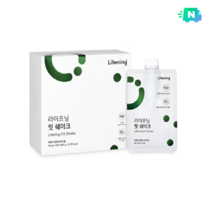 라이프닝 핏 쉐이크 40g x 14 포 체중조절 단백질 파우더