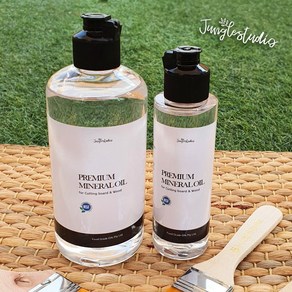 라탄오일 100ml 300ml 식용등급 미네랄오일 도마오일 라탄 재료DIY, 오일브러쉬 5호, 1개