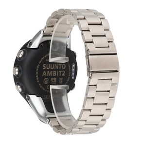 Suunto Ambit 1/2/2S/2R 스트랩 밴드 시계줄 교체, 실버 1