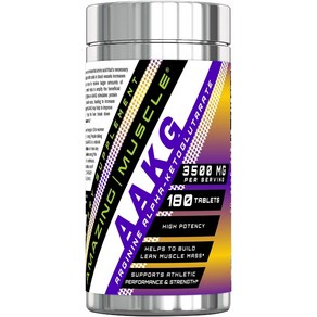 Amazing Fomulas 어메이징 포뮬러스 AAKG 아르기닌 3500mg 180정, 2kg, 1개