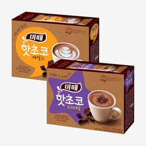 동서 미떼 핫초코 2종 혼합 선물세트 300g (30g x 10개) x 2개 (오리지날 마일드 각한개), 1개