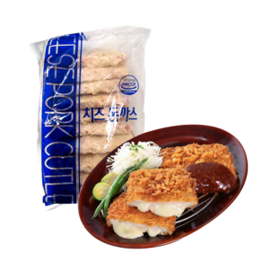 치즈폭탄 수제돈까스 1팩 (200g x 10장), 200g, 10개