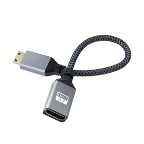 HDMI to MiniHDMI 20cm 변환 젠더 케이블 짧은선