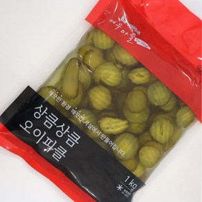 [여우마을] 국내제조 상큼상큼 오이피클 스위트피클, 1개, 1kg