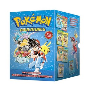 [영어원서] 포켓몬 어드벤쳐 Pokemon Adventues Red & Blue Books Boxed Set, 없음