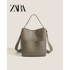 ZARA 자라 여성용 버킷 숄더 크로스 백