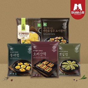 [마녀바스켓]명절 모듬전 세트 5종 1.9kg, 1개