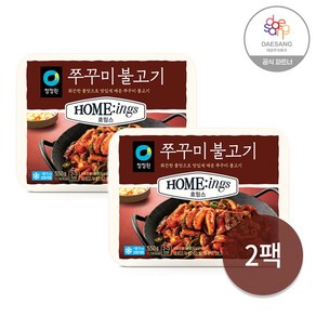 청정원 호밍스 쭈꾸미불고기 550g, 2개