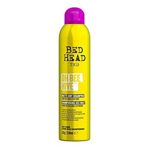 TIGI Oh Bee Hive BED HEAD 볼륨 있고 매트한 마무리를 위한 드라이 샴푸 238ml 앰버, 1개